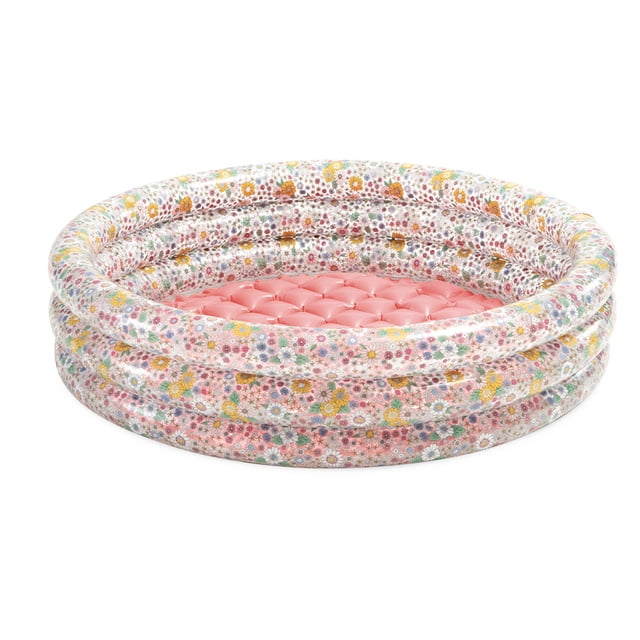 Alberca Inflable para Bebé de Flores
