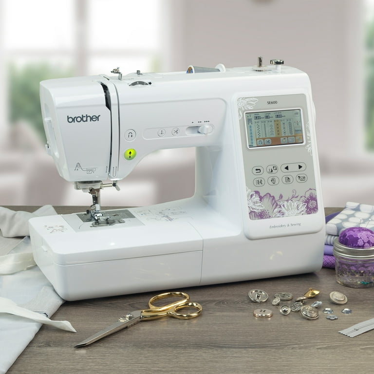 Computerized Sewing and Embroidery Machine with 4 x 4 Embroidery Area