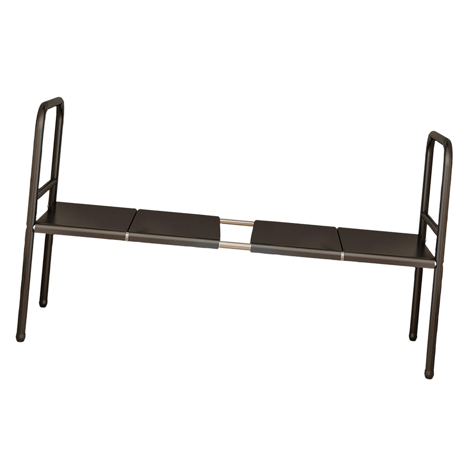Fiocias Multi Use Under Sink Rack Cupboard Organizers Removable Shelves Expandable Under 4 Panels