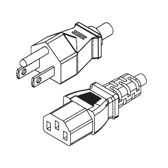 Retail CSA Power Cable, 6ft