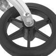 thumbnail image 3 of FONWILYO 1 Ensemble Roue avant de Fauteuil Roulant Tube en Acier Caoutchouc pour Utilisateurs de Fauteuil Roulant Mobilité Intérieure Extérieure, 3 of 8