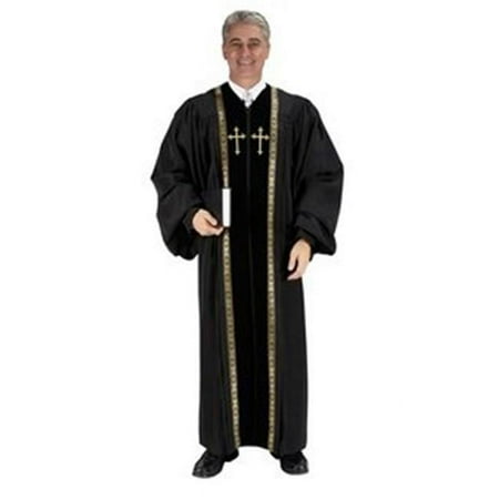 

Christian Brands YC785BLK53 Peachskin Pulpit Robe White
