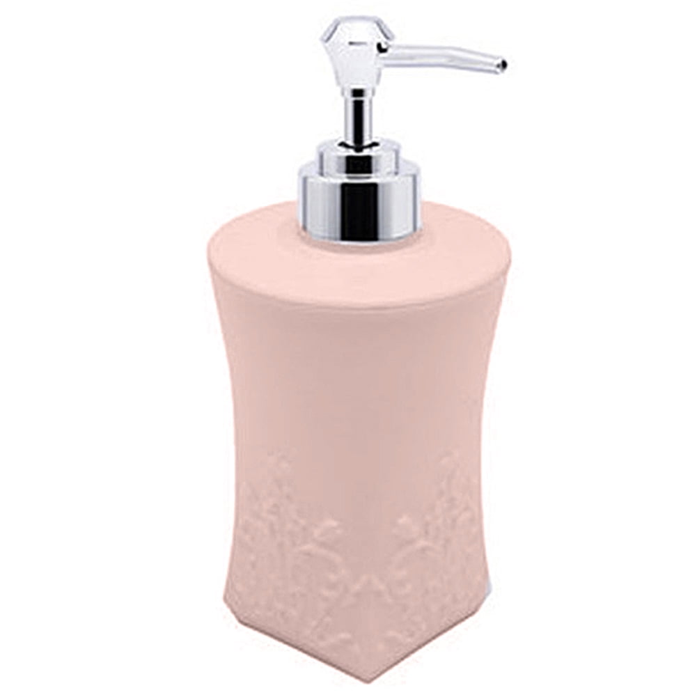 Personalised Pink Soap Bottles Dispensers with Pump Shampoo,Conditioner