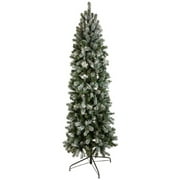 Oncor Allegheny Slim Hinged 7ft High Artificial Christmas Tree Unlit