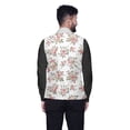 thumbnail image 3 of Atasi Floral Printed Wedding Jackets For Men Nehru Jacket Waist Coat For Wedding & Festive Season-X-Large, 3 of 4