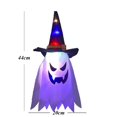 thumbnail image 1 of LED Halloween colgante fantasma brillante decoración fiesta de Halloween vestir brillante mago sombrero lámpara Horror patio decoración al por mayor xuanjing unisex, 1 of 2