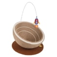 thumbnail image 2 of Cama rascadora para gatos con juguete, nido rascador redondo resistente a los arañazos, almohadilla rascadora para gatos, cama para gatos de interior, 2 of 8