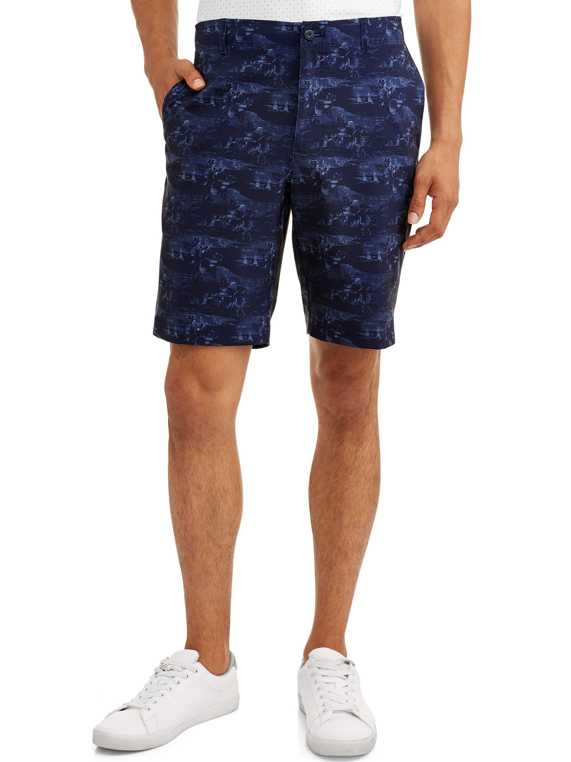 Ben Hogan Men's Performance Golf Shorts, Active Flex Flat front with 4