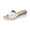 White, variant on Wedge Sandals for Women 2026 Wide Platform Slip on Arch Support Espadrilles Slides Casual Outdoor Dressy Summer Elegant Slip on Beach Shoes Green Size 9