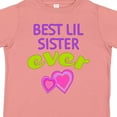thumbnail image 4 of Inktastic Best Lil Sister Ever Girls Toddler T-Shirt, 4 of 5