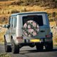 thumbnail image 5 of Balery Rose Flowers Cubiertas para Neumáticos - Protector Resistente para Neumáticos de Camioneta, SUV, Remolque, Camper y RV-15 inch, 5 of 6