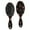 Halloween Orange Spooky, variant on Halloween Patchwork Icons Pattern Hair Brush,Girls Detangling Hair Brush,Glide Through Tangles with Ease for Wet & Dry Hair,8.8"X2.8"