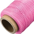 thumbnail image 5 of Unique Bargains Fil à Coudre en Cuir 186 Yards 210D/1mm Corde Cirée en Polyester, Rose Vif, 5 of 5