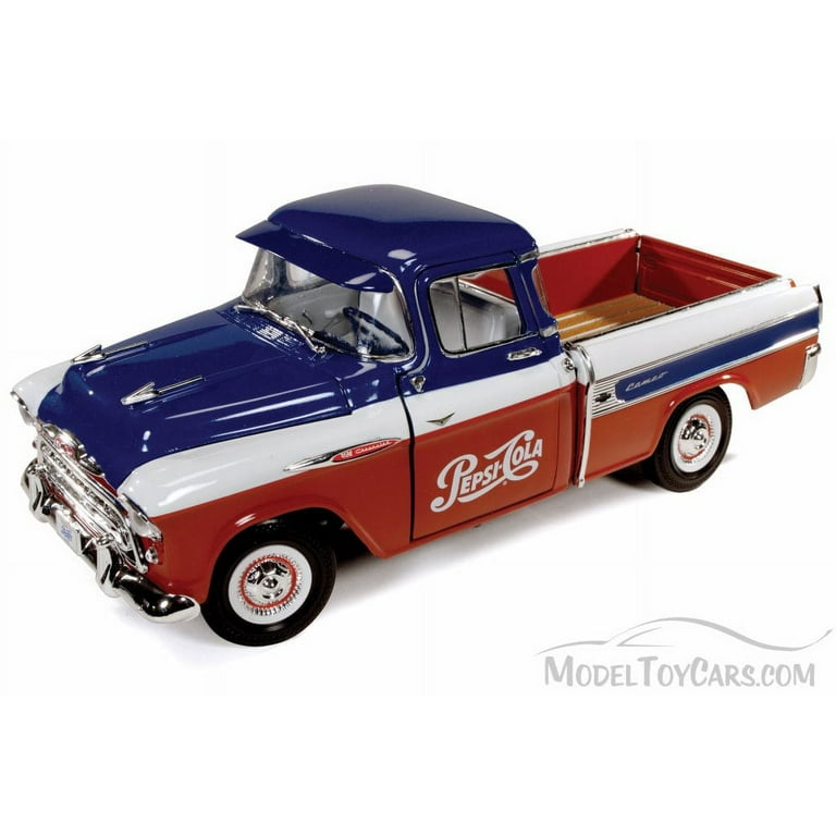 ペプシコーラ　Lincoln Zephyr＆Chevy Cameo 　1/18 1957 Chevrolet Cameo Pickup Truck Pepsi Cola