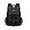 16-Black, variant on Vintage Canvas Backpack Kaukko Outdoor Travel Hiking Rucksack School Bookbags