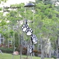 thumbnail image 2 of Bewildely Carillones de viento con energía solar Luz Linda moda Animal Pawprint Decoración Lámpara colgante Herramienta de iluminación de jardín para Iluminación y accesorios Bewildely HA072970-00B, 2 of 6