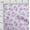 Light Purple, variant on oneOone Organic Cotton Poplin Twill Fabric Watercolor Floral_Printed Fabric 1 Yard 42 Inch Wide
