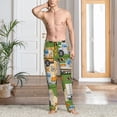 thumbnail image 2 of Fotbe Construction Machinery1 Pantalones de Pijama para Hombre, Pantalones de Dormir, Pantalones de Casa con Cintura Ajustable y Bolsillos-3X-Large, 2 of 6