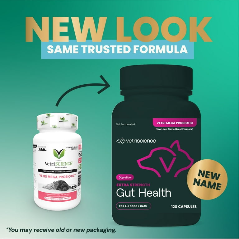 VetriScience Probiotic Digestive Immune Support for Dogs Cats