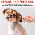 thumbnail image 6 of Precious Tails 2-Piece Cat & Dog Tooth Brushing Kit with Pet Toothbrush and 2.5 oz Toothpaste, 6 of 8