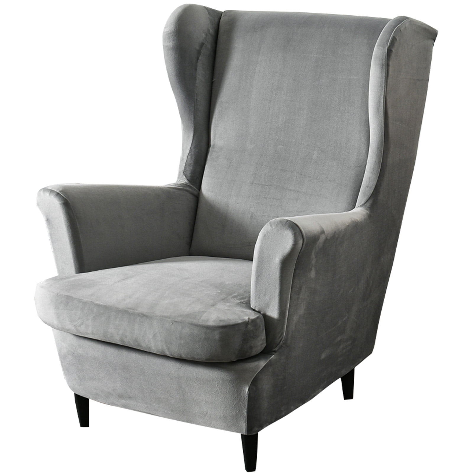 CJC Wingback Chair Covers 2Piece Stretch Wing Chair Sofa Slipcover