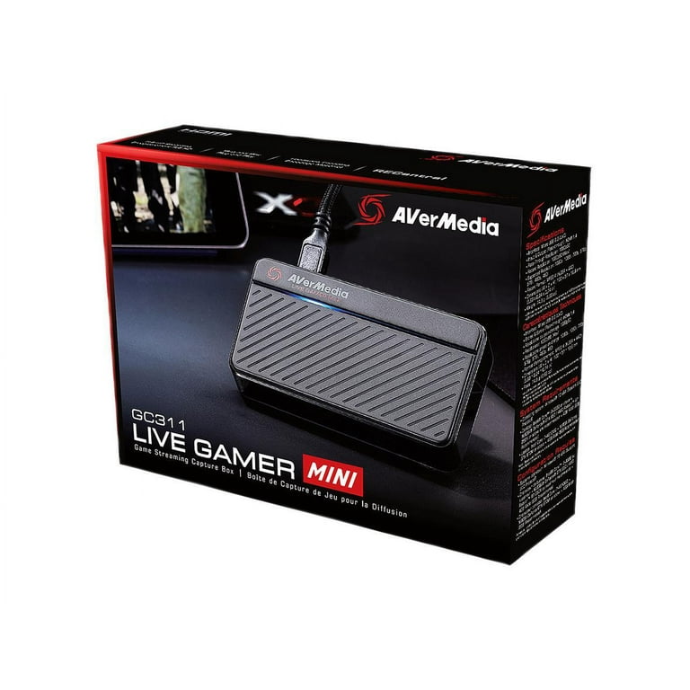 AVerMedia Live Gamer MINI Video Capturing Device, GC311 AVerMedia Live Gamer MINI Video Capturing Device, GC311