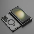 thumbnail image 6 of Magnetic Case for Samsung Galaxy S24 Ultra Heavy Duty Rugged Dual-Layer Protection, [Compatible with MagSafe] Ring Holder Kickstand Shockproof Matte Scratch Armor Back Cover, Black, 6 of 6