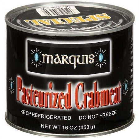 Marquis Pasteurized Lump Crabmeat 16 oz