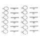 thumbnail image 5 of Jewelry DIY Round Toggle Clasps Stainless Steel T-Bar Clasps for Necklace Making Steel Color, 5 of 5