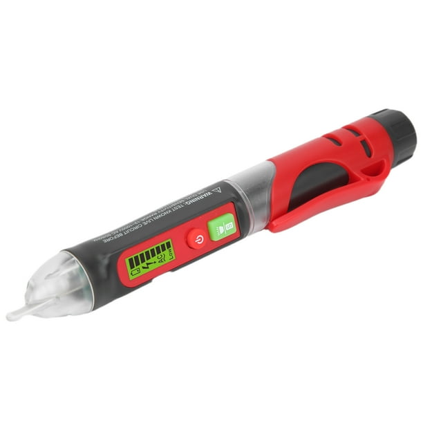 Detector de voltaje CA LED WT3010 sin contacto con sensibilidad ajustable de 12 a 1000 V