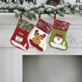 thumbnail image 4 of Christmas Stockings Christmas Gift Bag Christmas decorations Christmas socks gift bag red Santa Claus Christmas socks, 4 of 5