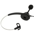 thumbnail image 2 of Telephone Headset, Single Point Solid Construction Business Headset With HD Mic For Office, 2 of 8