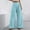 Blue 2, variant on Wide Leg Pants Woman High Waisted Pants Wide Leg Tailored Pants For Women Casual High Waist Suit Pants Baggy Pants Womens Pants Black L