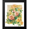 thumbnail image 2 of Kumorek, Krysztov 15x18 Black Modern Framed Museum Art Print Titled - Charming roses, 2 of 5
