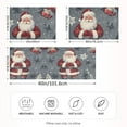 thumbnail image 2 of Yayeee Pillowcase Standard Size Set of 2 Satin Wrinkle Resistant Pillow Case, Christmas Santa, 2 of 8