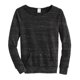 thumbnail image 1 of Sudadera con temas de gravedad para mujer Eco Fleece Sudadera - Eco Negro - Pequeño Gravity Threads Suéter, 1 of 2