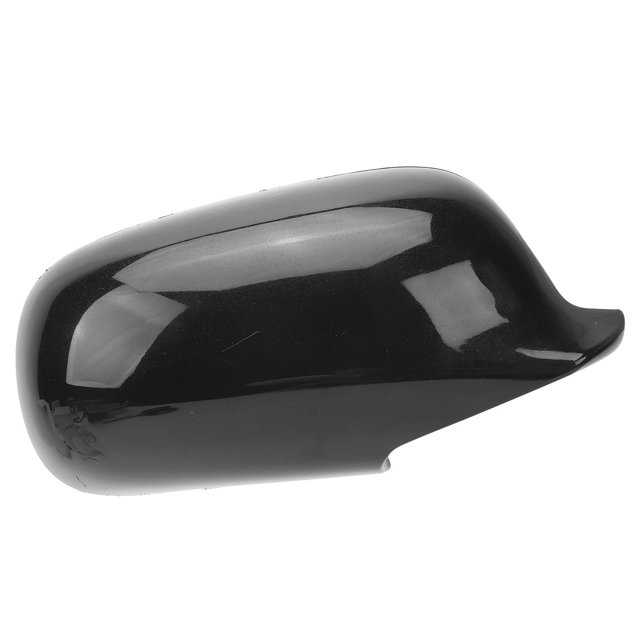 Car Door Mirror Cap Wing Mirror Cover Replacement for Saab 9 - 3 9 - 5 2003 - 2009 Black ABS Material with Easy Installation