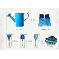 thumbnail image 2 of Juego de herramientas de jardinería para niños pequeños, juego de herramientas de jardín para niños, juego de regadera, guantes, paleta, pala, rastrillo, bolsa de jardín y bata para niños (azul) Rojo Verde Cocina, Decoración y Otros, 2 of 4