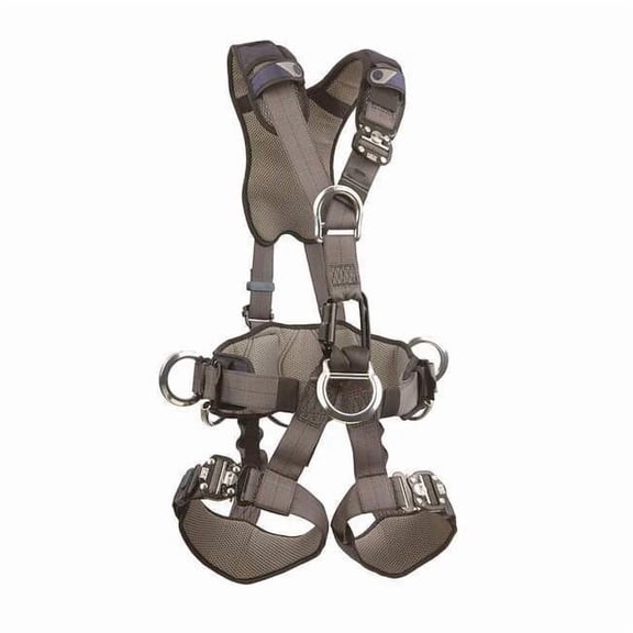 3m Dbi-Sala Full Body Harness,L,420 lb.,Blue 1113347