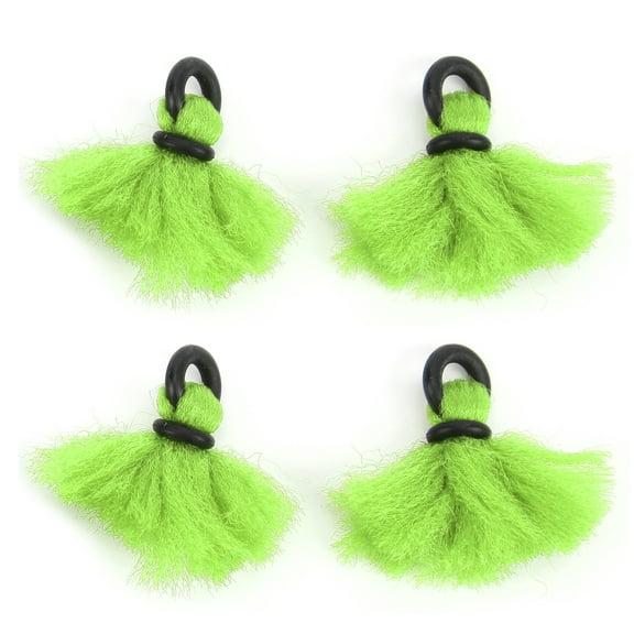 4pcs Fly Fishing Float Yarn Strike Indicators Drift Hook Positioning Floats BobbersGreen