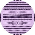 thumbnail image 1 of Ahgly Company Machine Washable Indoor Round Transitional Blossom Pink Area Rugs, 4' Round, 1 of 7