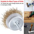 thumbnail image 3 of Zshan 1pcs 9 Pcs Brosse en Fil d'Acier Roue de Broyage Roue de Rouille Kit, 3 of 4