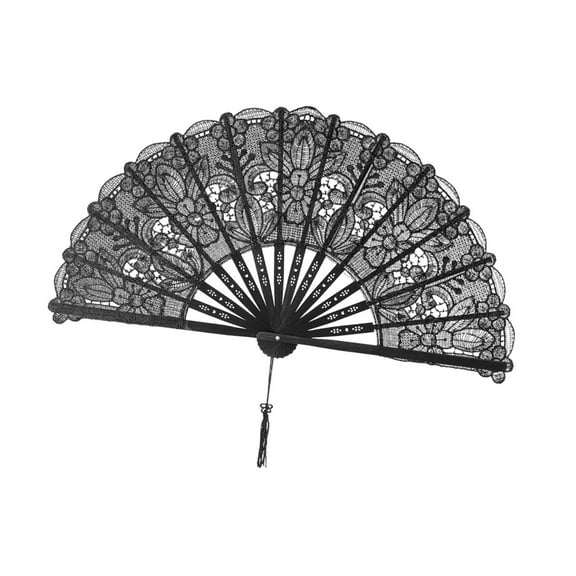 freneci Chinese Foldable Hand Fan Versatile Chinese Style Handheld Fan for Party Wedding