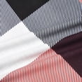 thumbnail image 5 of Turilly Long Sleeve Women Casual Roll Up Long Sleeve V-Neck Plaid Shirt Slim Top Long, 5 of 8