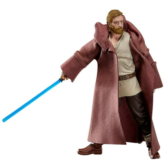 Figura Obi-Wan Kenobi Hasbro Star Wars Colección Vintage 3.7 Pulgadas Café