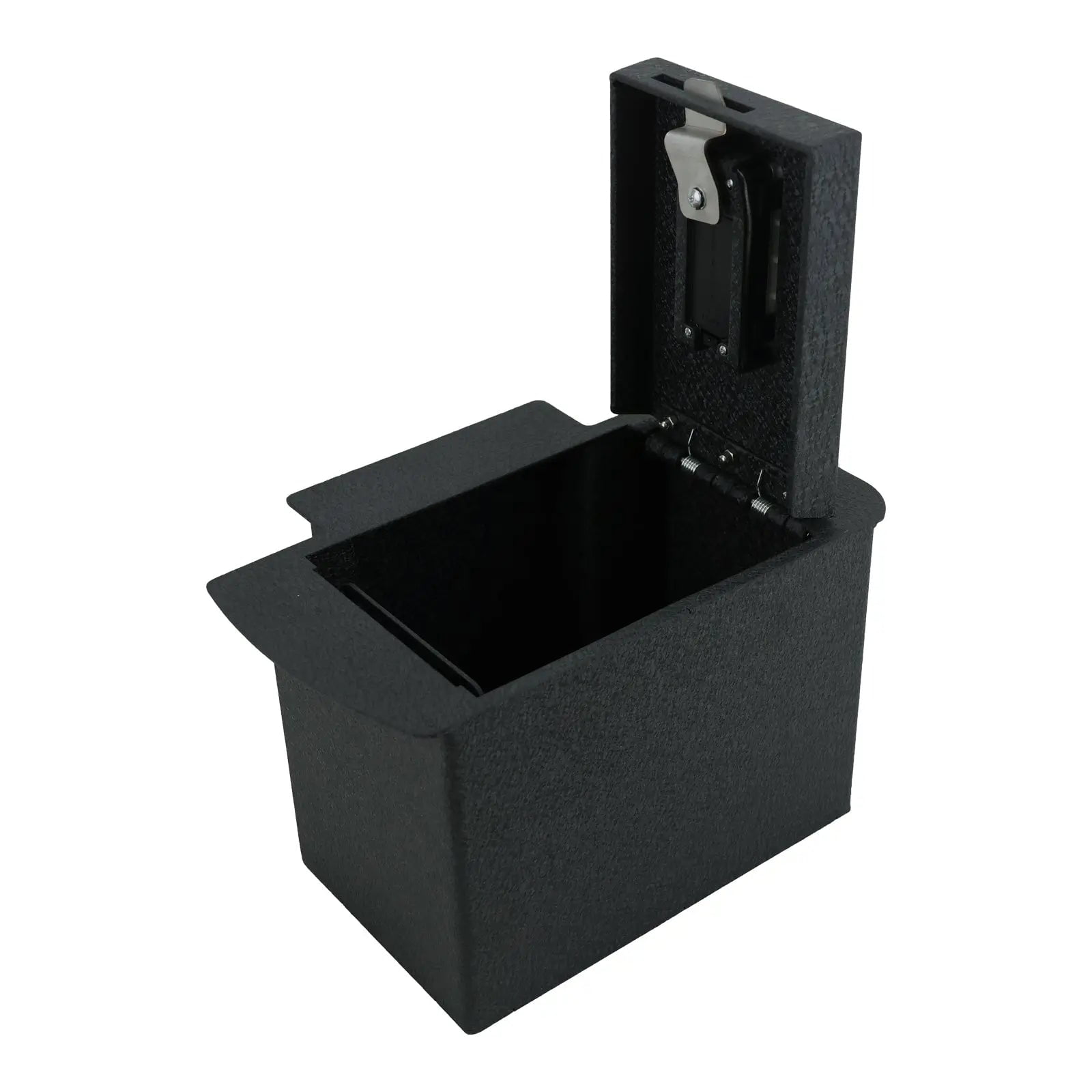 Console Safe Gun Safe for Car, WASAI Premium In-vehicle Console Gun Vault Lockbox Compatible with 2005-2015 Toyota Tacoma with Heavy Gauge Plate Steel, Fingerprint Lock with Key.