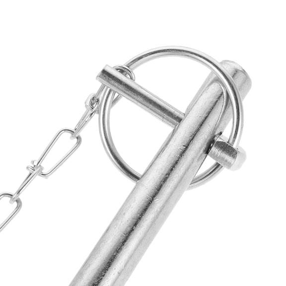 UPOUART Heavy Duty Trailer Hitch Lock Pin with Chain, Metal Towing Pin for Secure Axle Mounting and Trailer Safety