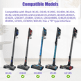 thumbnail image 3 of Vacuum Crevice Tool Brush Replacement Parts Compatible with Shark Pet Cordless Stick IX141 IZ462H IZ483H IZ363HT IZ361H IZ163H IZ362H Removable two-in-one Tool Brush Attachments for D-Shaped Vacuum, 3 of 8