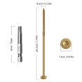 thumbnail image 2 of Tornillos de cubierta SahncaiTechTrade de 8 pulgadas, 50 unidades, recubiertos de epoxi oxidado, 2 of 6