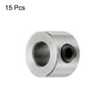thumbnail image 3 of Juego de 15 Collares de Tornillo de 5 mm de Diámetro del Eje, 10 mm de Diámetro Exterior, 7 mm de Ancho, Collar de Detención para Taladro, Acero Inoxidable, 3 of 6